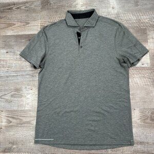 lululemon athletica Gray Polo Shirt